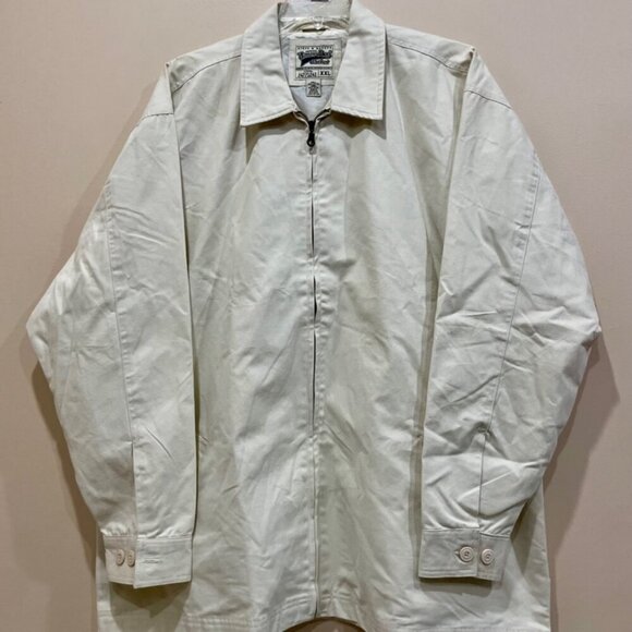 VTG JIMMY DEE COAT JACKET BY STEVE BARRY’S ORIGINAL RUGGED IVORY SZ XXL COTTON - Picture 8 of 16